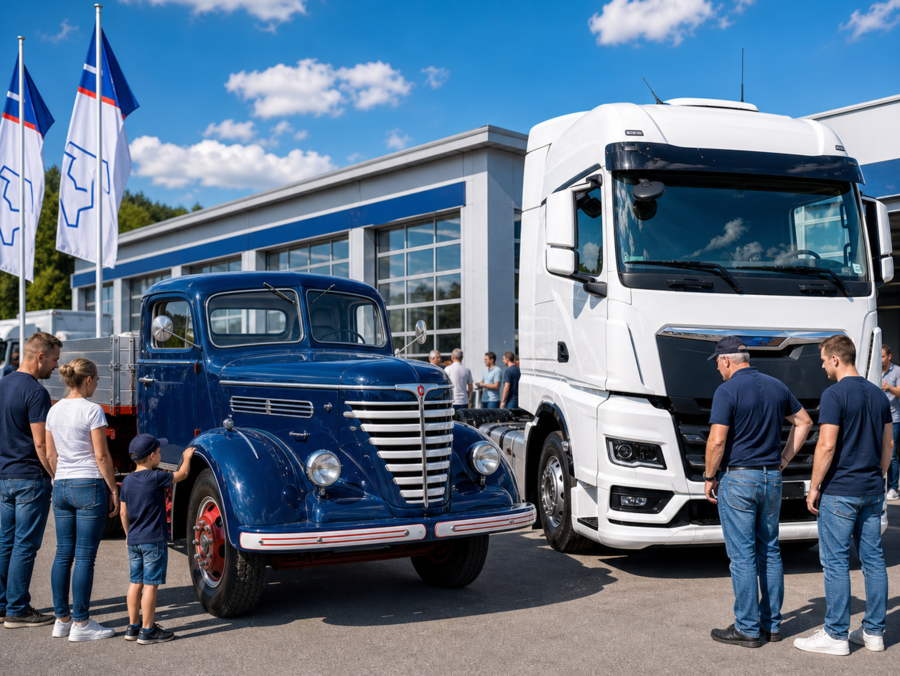 LKW-Ausstellung