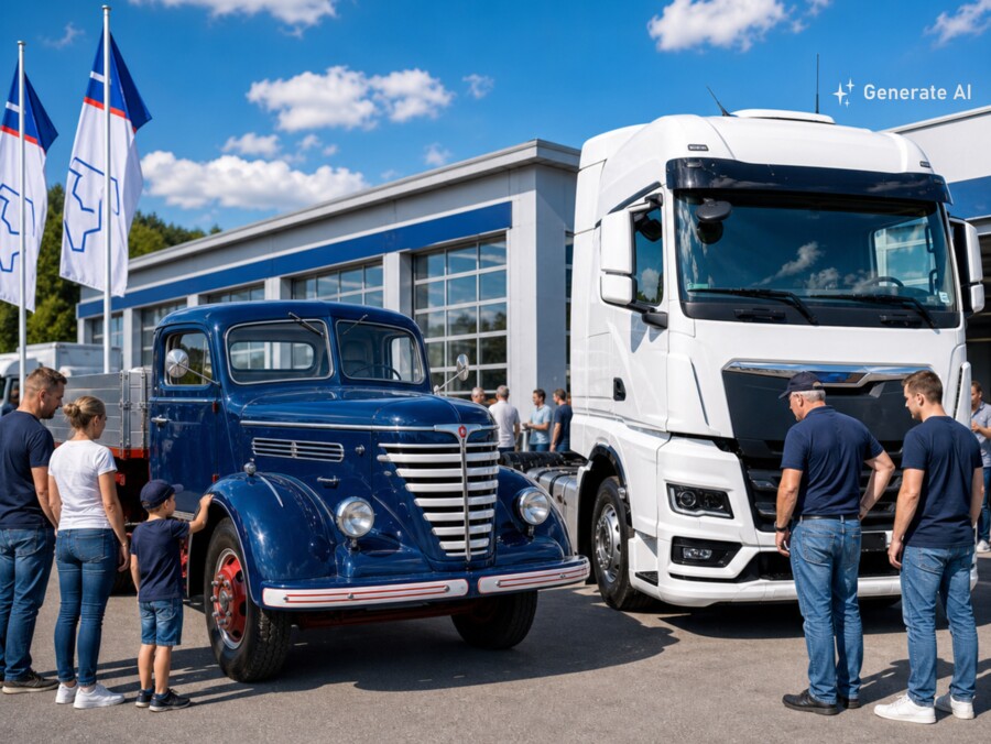 LKW-Ausstellung